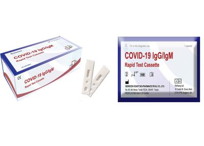 China ISO CE 15 Min SARS-CoV-2 Fast Coronavirus Test Kit for sale