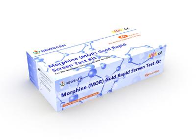 China Detección cualitativa MOR Drug Rapid Test Kit del TUV 20min en venta