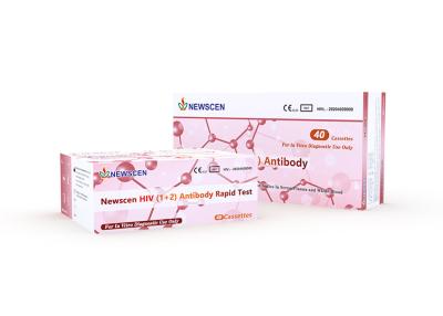 China FDA TUV In Vitro Diagnostic HIV Antibodies Test Cassettes for sale