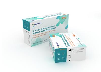 Κίνα Κασέτα δοκιμής Helicobacter Pylori αβ ολόκληρου αίματος FDA προς πώληση