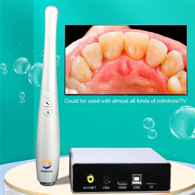 China High Definition Waterproof and Vaporproof Multimedia Toys Dental Endoscope Vapor Proof ABS Digital Camera Intra Oral Endoscope Oral Camera Handle for sale