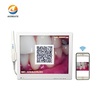 China Aicreate A6W-X 17 Inch HD Monitor Dental Intraoral Camera Metal For Dentist Clinic for sale