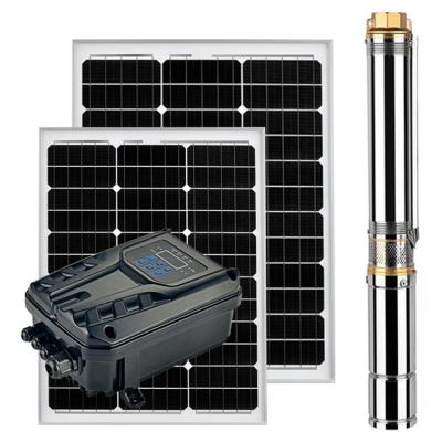 China Full Automatic Deep Well Borehole Pump Long Life/Energy Saving Long Life/Energy Saving Agriculture Sprinkling Brushless DC Solar Power Water Pump for sale