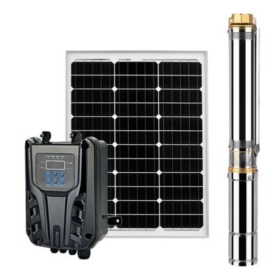 China Long Lifespan High Pressure Controller/Long Lifespan Borehole Pump Brushless Deep Electric Solar Power Saving Electric Water Pump/MPPT Good Good Function for sale