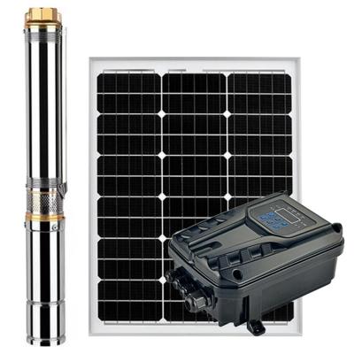 China Long Lifespan Solar Borehole Pumps/Energy Saving Long Lifespan Stainless Steel/Energy Saving DC Brushless Electric Deep Water Borehole Pump for sale