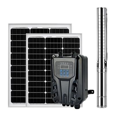 China Long Lifespan Long Life DC Deep Borehole/Energy Saving/Stainless Steel Electric Water Well Pump Outlet Solar Energy Saving Brushless Agriculture for sale