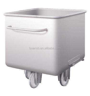 China 304 stainless steel meat cart (buggy, bin, cart) 200L for sale