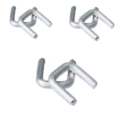 China Aluminum U Shaped Buckles For Chicken Bags for sale