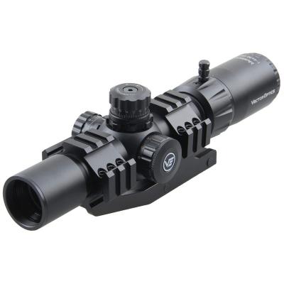 China 3 Levels Vector Optics Mustang 1-4X30 Red Tactical Scope Hunting SFP 3 Levels Red Green Blue Illumination LPVO Scope for sale