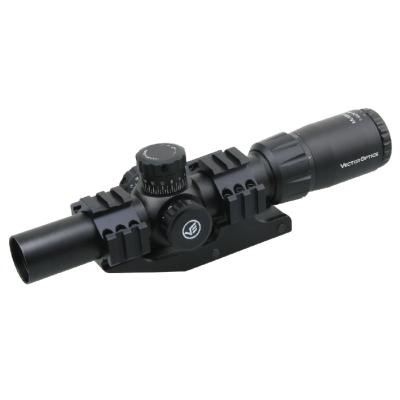 China Mustang Long Eye Relief SCFF-36 Crystal Clear Image Edge-to-Edge /Super MOA Tactical Finger Adjustment 1/2 1-4x24FFP /4