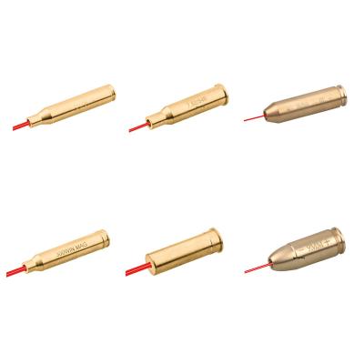 China Convenient And Accurate Vector Optics Red Laser Hole Sight Boresighter Kit Brass for sale