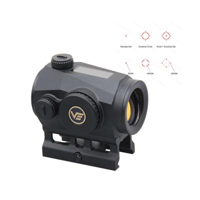 China Vector Optics Scrapper Hunting Multi Tactical Reticles Dot Sight With Weaver Mount Red SCRD-SM46 Reflex Sight 1x25 Solar Power Red Dot Sight for sale