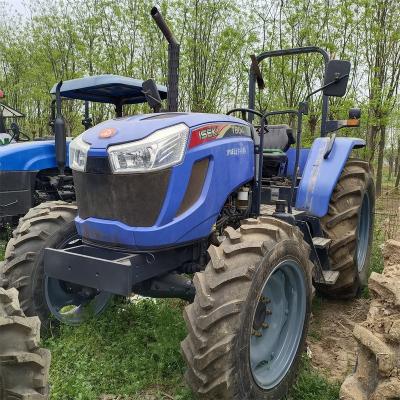 China Factory High Accuracy And Cheap Price Second Hand Tractor T804 80HP With Mower for sale