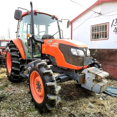 China Horsen Factory Used Kubota M1004Q 100HP Tractor With Harvester And Gasoline Weeder For Sale for sale