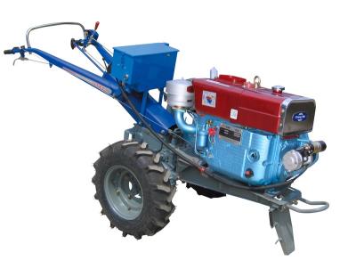 China Factory Small Walking Tractor Grass Cutter 8-13HP Walk Behind Tractors Good Price For Sale for sale