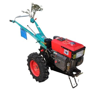 China Factory good flexibility 13hp two wheel drive mini walking tractor with lowest price for sale