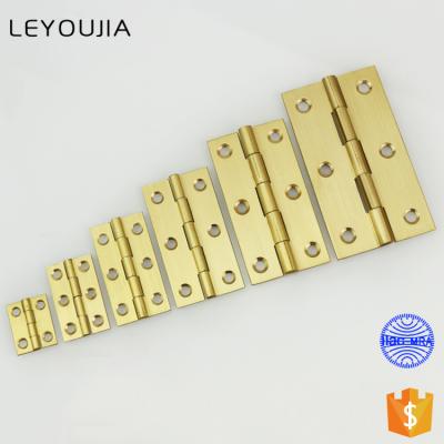 China Mini Jewelry Box Furniture Hardware Hidden Brass Hinge For Jewelry Box for sale