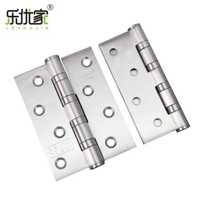 China Wooden Door 4 Inch 304 Stainless Steel Ball Bearing Butt Hinge Wooden Door Hinges for sale