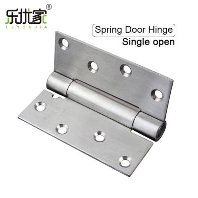 China 4 Inch Stainless Steel Adjustable Door Closer Spring Self Closing Hinge Tension Adjustable Door Hinges for sale