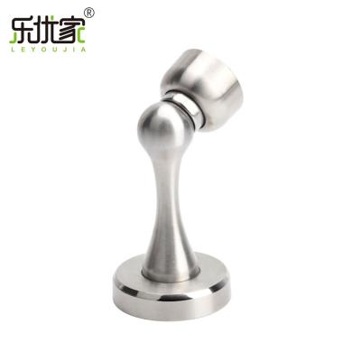 China Strong Magnetic Stainless Steel Floor Mount Heavy Duty Magnetic Door Stop Types With Magnet for sale