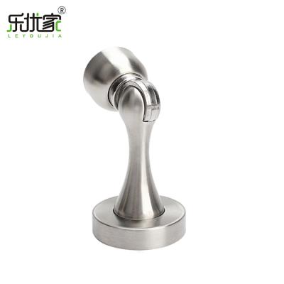 China Wall Mounted Magnetic Door Stopper Stainless Steel Door Stopper Bathroom Door Stopper Bedroom Floor Door Stopper for sale