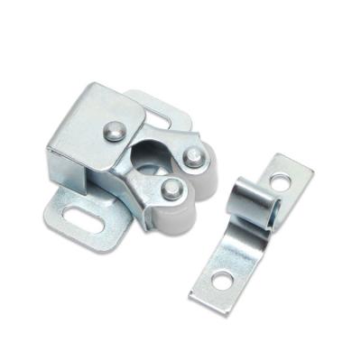 China Galvanized Double Closet Door Cupboard Cabinet Door Roller Hook for sale