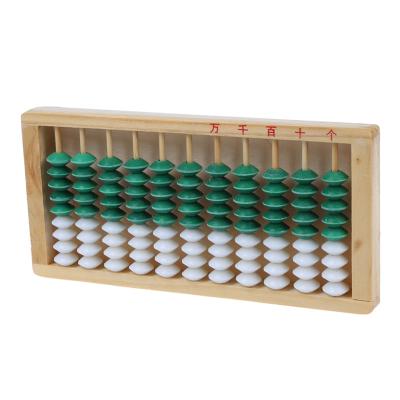 China Preschool Educational Toys Wholesale Colorful Kids Early Educational Math Learning Toy Wooden Abacus Frame for sale