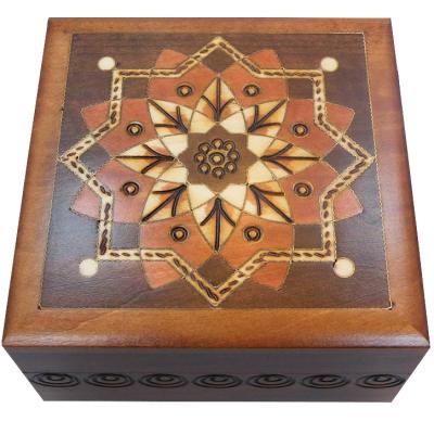 China Toy Wholesale Puzzle Game Brain Practice Toy Wooden Puzzle Secret Educational Box Intellectual Enigma Magic Box for sale