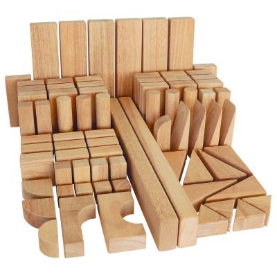 China Building Toy Amazon Wholesale Low Price kids wooden building block for fun wooden building blocks for sale