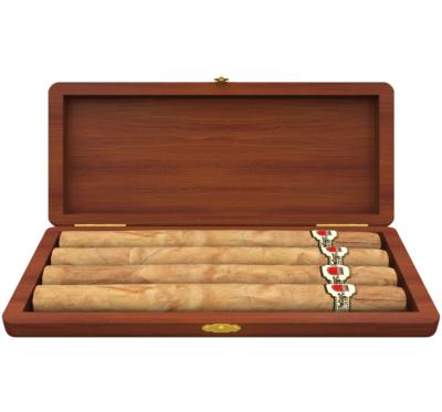 China Handmade Custom Design Solid Wood Solid Wood Storage Packaging Cigar Box for sale