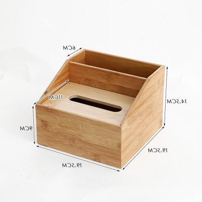 China Amazon Best Sustainable Modern Firm Organizer Wooden Remote Control Desktop Stand for sale