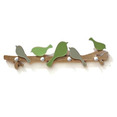 China Sustainable Hot Selling Wall Mount Wall Mount Natural Eco-friendly Product Key Holder Wood Key Holder For Entryway for sale