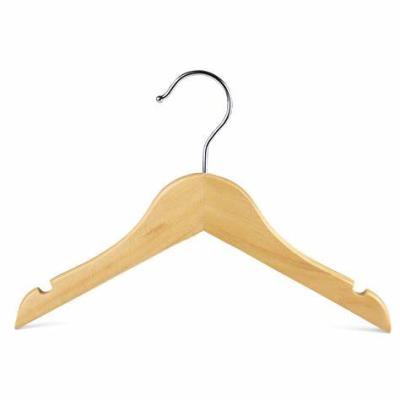 China Wholesale Adjustable (Size) Wooden Shirt Hangers Coat Hangers Manufacturer For Wood Clothes for sale