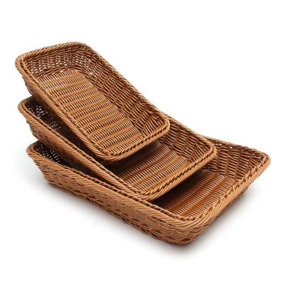 China Factory Direct Selling Sustainable Fruit Basket High Quality Hand - Woven Rattan Countertop Fruit and Vegetable Rack Fruit Bowl Holder for sale