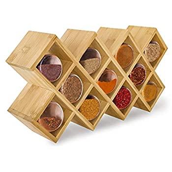 China Sustainable High Quality Diy Logo Custom Kitchenware Rack Wooden Kitchen Storage Pull Out Seasoning And Spice Rack for sale