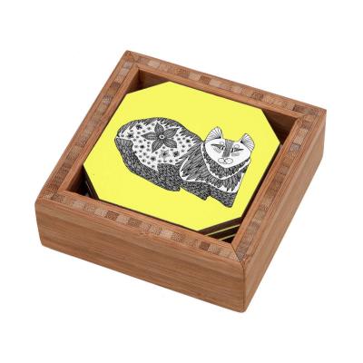 China Hot Selling Viable Memorial Dog Memorial Dog Coffin Wooden Dog Ash for sale