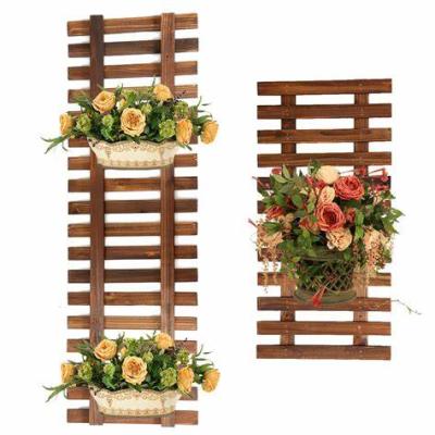 China Eco-friendly Plant Stand 9 Tier Wooden Stand Shelf Display Rack Organizer Flower Pot Flower Shelf for sale