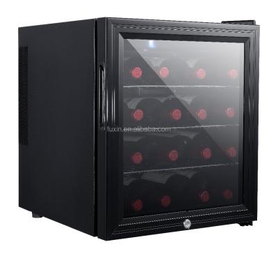 China Glass door THERMOELECTRIC Mini Refrigerator for sale