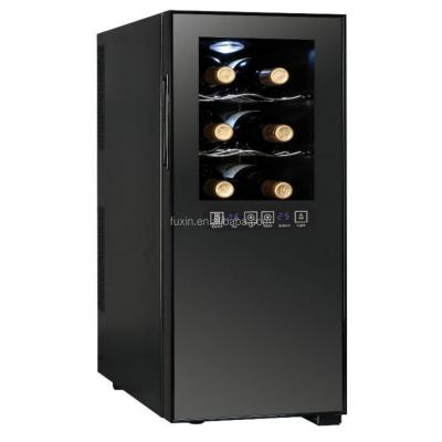 China FUXIN Hotel: JC-33D. Electric Touch Screen Wine Cabinet Thermoelectric Cooler Refrigeration for sale