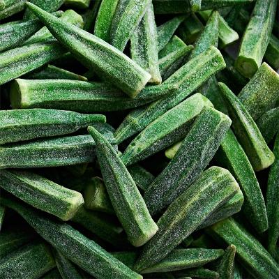 China Healthy Food factory direct sales frozen okra wholesale and export of frozen okra for sale