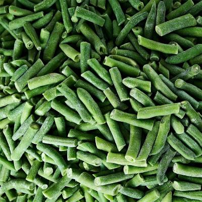 China Healthy Food factory direct sales frozen green bean cuts wholesale and export of frozen green bean cuts for sale