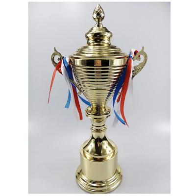 China China 40cm Gold Metal Awards Trophy As Sports Cup Trophy for sale