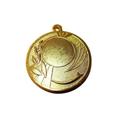 China Blank Europe Metal Medal With Ribbon Embossed Olive Branch Cheap Custom Sport Or Award Medals for sale