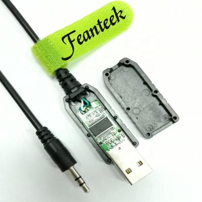 China Video Game Player USB To TTL232 AJ2.5MM 3 POLE Serial Cable FTDI FT232RL PL2303 CP2102 UART DC2.5 TTL232 for sale