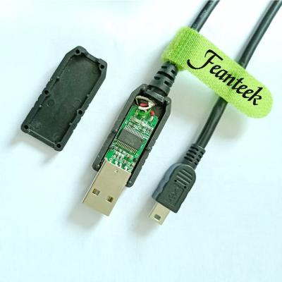 China Free Driver USB To MINI USB Cable 5P 3.3V USB To TTL Serial Cable FTDI Programming Cable for sale