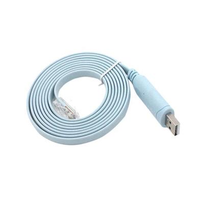 China Free Conductor 1.8M USB To RJ45 For Co USB Console Cis FTDI Cable for sale