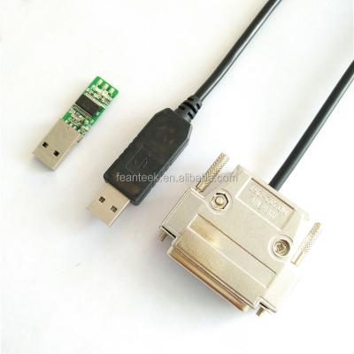 China Free Driver Industrial USB to DB25P Original Cable IEEE1284 USB Printer Cable FTDI Chip USB DB25P RS232 Adapter for sale