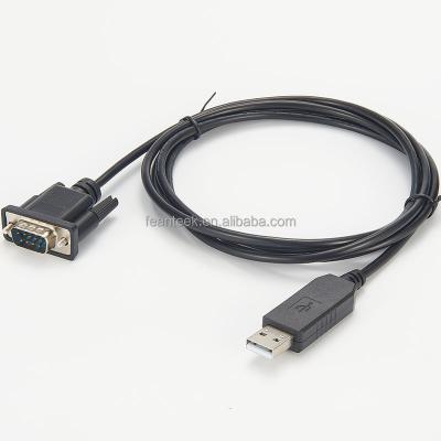 China Free Driver USB To Male Serial DB9 Adapter Cable Rs232 Db9 Male To Usb Adapter pl2303 Chip for sale