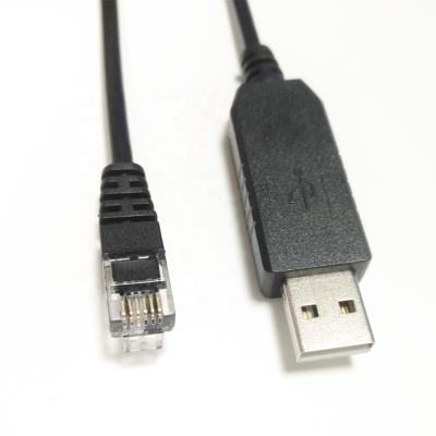 China Free Conductor FTDI USB To RJ11 6P4C Male USB To Universal Serial RS232 Cable for sale