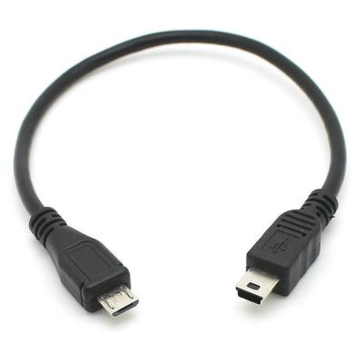 China Micro B Male Driver Free USB Type To Type B Mini Male Host OTG Adapter USB Cable for sale